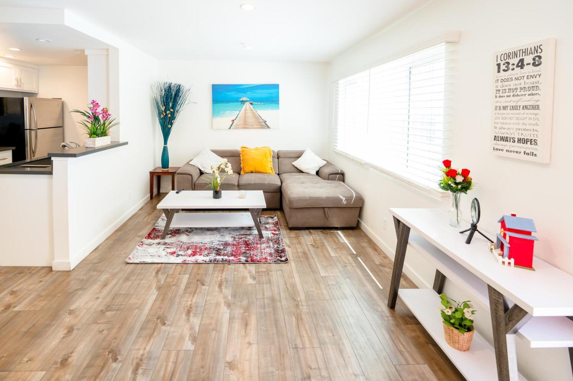 Apartment Cozy Stylish 1-bedroom In Hollywood With Free Gated Parking